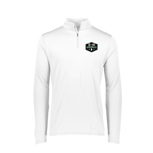[FTLQFLWH-FAXS-LOGO2] Decker Women's Flex-Lite 1/4 Zip Shirt (Female Adult XS, White, Logo 2)