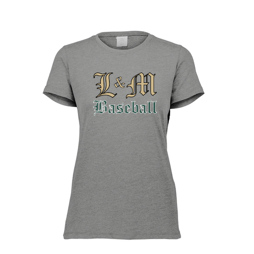 [3067.013.XS-LOGO1] Ladies TriBlend T-Shirt (Female Adult XS, Gray, Logo 1)