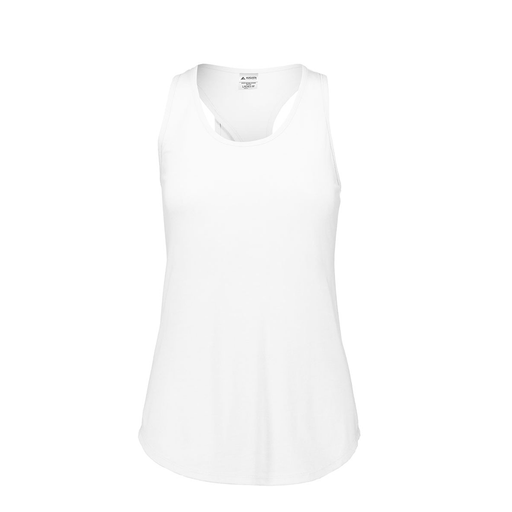 [3078.005.S-LOGO3] Ladies Tri Blend Tank Top (Female Adult S, White, Logo 3)