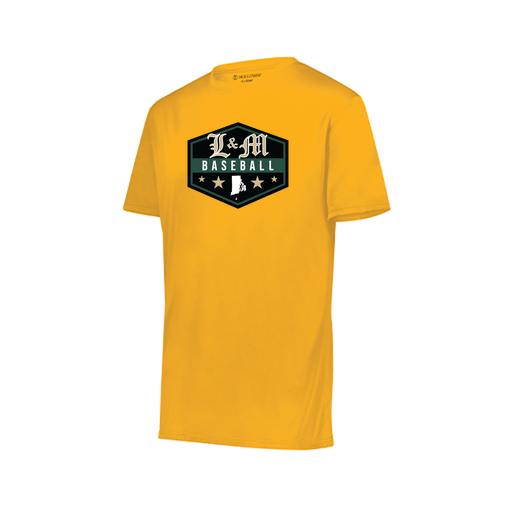 [222818.025.S-LOGO2] Men's Movement Dri Fit Shirt (Adult S, Athletic Gold, Logo 2)