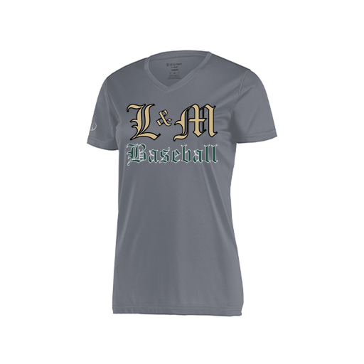 [222820.059.S-LOGO1] Ladies Movement Dri Fit Shirt (Female Adult S, Gray, Logo 1)