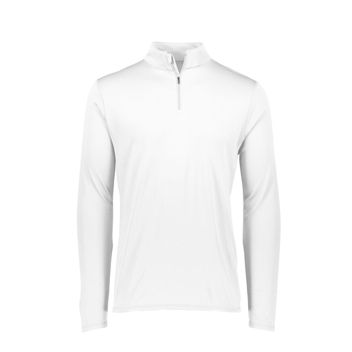 [FTLQFLWH-FAXS-LOGO5] Ladies Flex-Lite 1/4 Zip Shirt (Female Adult XS, White, Logo 5)