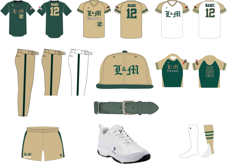 L & M Baseball - Uniform Package - High School