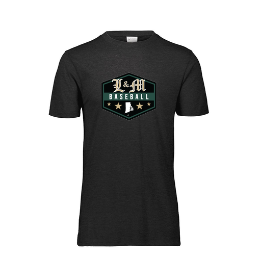 [FTSCUBBK-AS-LOGO2] Decker Men's Tri-Blend T-Shirt - Short Sleeve (Adult S, Black, Logo 2)