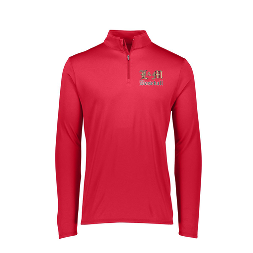 [2785.040.S-LOGO1] Men's Flex-lite 1/4 Zip Shirt (Adult S, Red, Logo 1)