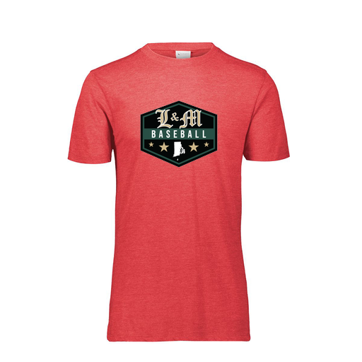 [3066.V96.S-LOGO2] Youth Ultra-blend T-Shirt (Youth S, Red, Logo 2)