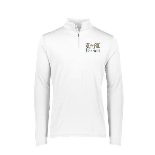 [FTLQFLWH-FAXS-LOGO1] Decker Women's Flex-Lite 1/4 Zip Shirt (Female Adult XS, White, Logo 1)