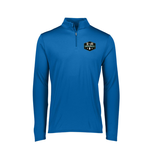 [2787.060.XS-LOGO2] Ladies Dri Fit 1/4 Zip Shirt (Female Adult XS, Royal, Logo 2)