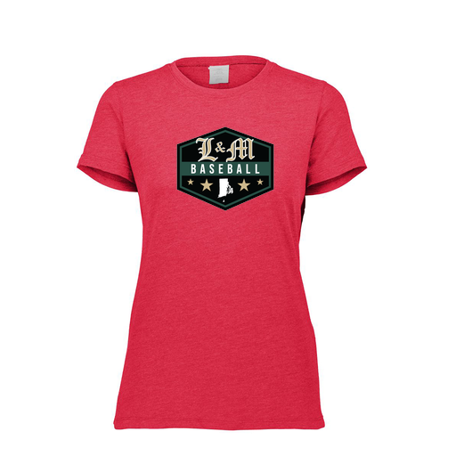 [3067.V96.XS-LOGO2] Ladies Ultra-blend T-Shirt (Female Adult XS, Red, Logo 2)