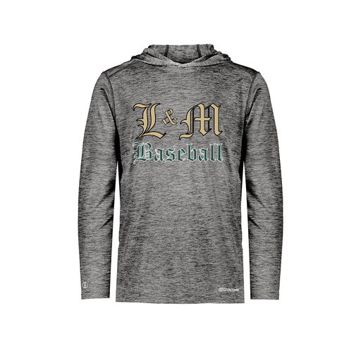 [FOLHCGBK-AS-LOGO1] Decker Men's Charge Hoodie (Adult S, Black, Logo 1)
