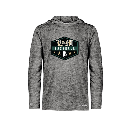 [FOLHCGBK-YS-LOGO2] Decker Youth Charge Hoodie (Youth S, Black, Logo 2)