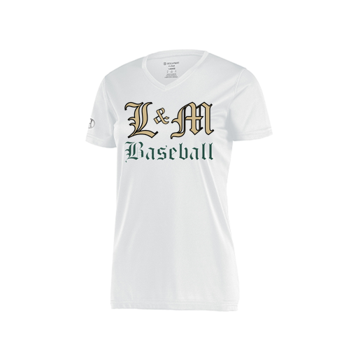 [222820.005.S-LOGO1] Ladies Movement Dri Fit Shirt (Female Adult S, White, Logo 1)