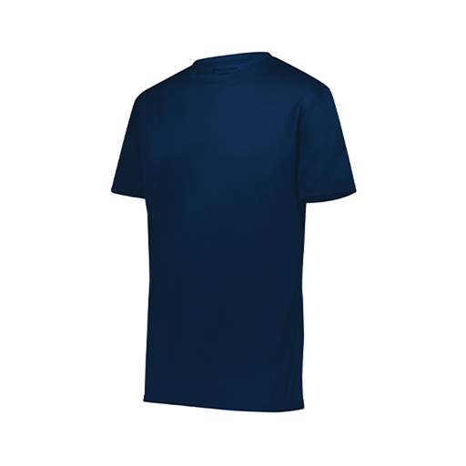 [222819.065.XXS-LOGO3] Youth Movement Dri Fit Shirt (Youth XXS, Navy, Logo 3)